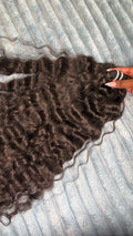 Loose deep wave hair bundles x3